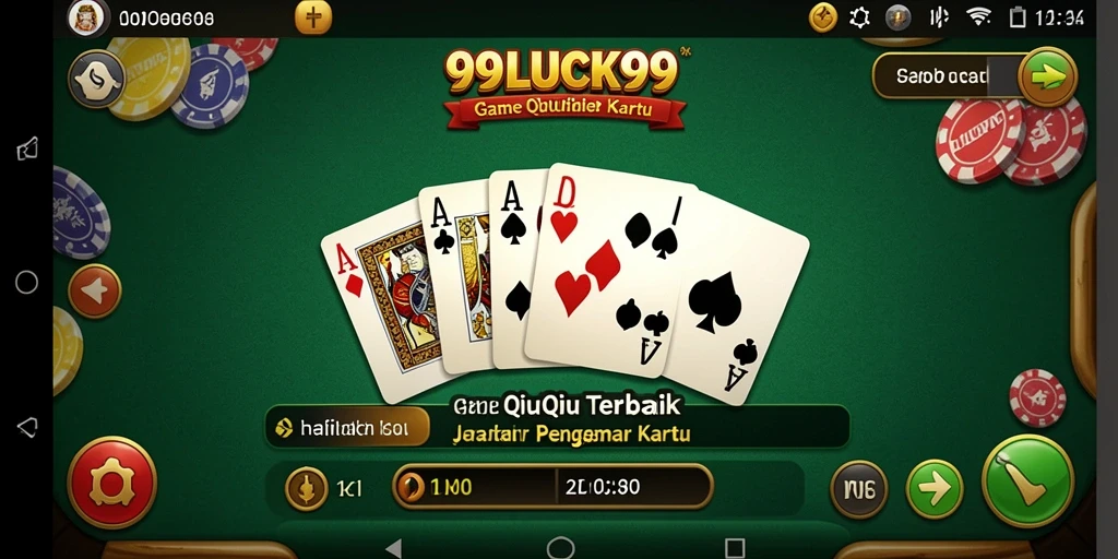Tampilan gameplay QiuQiu yang seru di 99LUCK99.