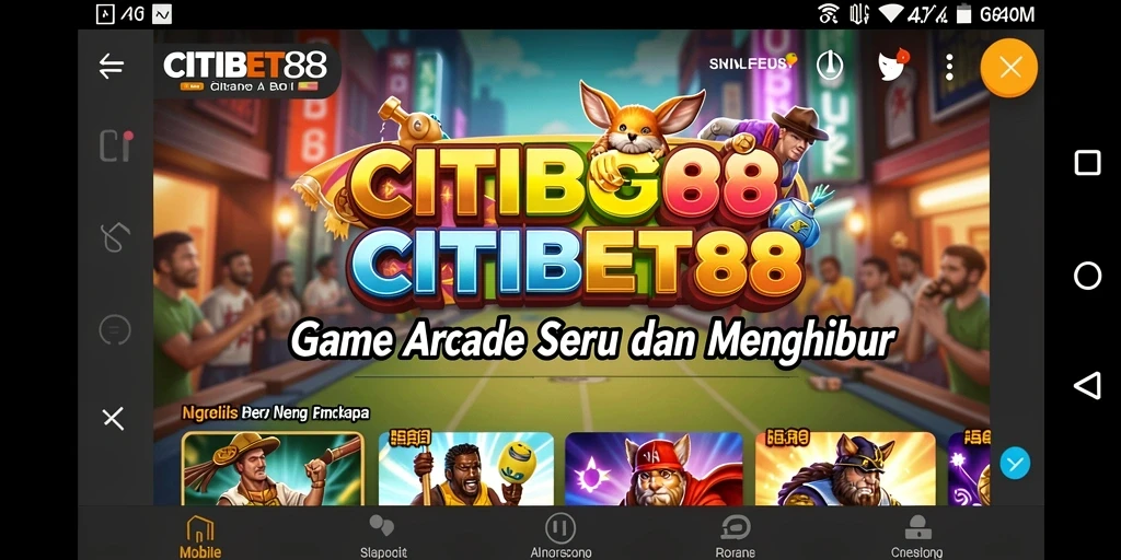 Tampilan gameplay seru dalam CITIBET88 dengan level yang menantang.