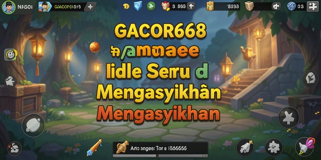 Screenshot GACOR668 menunjukkan gameplay Idle yang menarik dan interaktif.