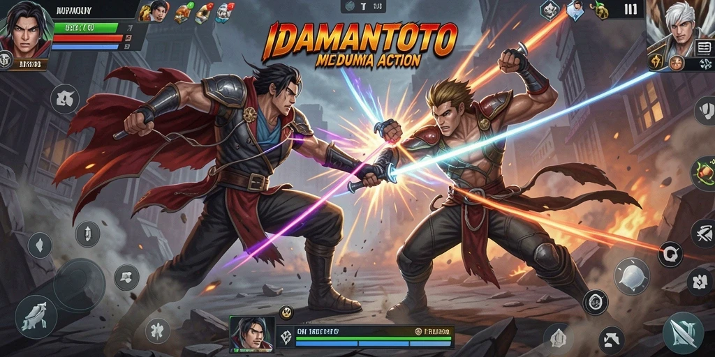 Screenshot gameplay IDAMANTOTO menampilkan aksi seru dan mendebarkan.