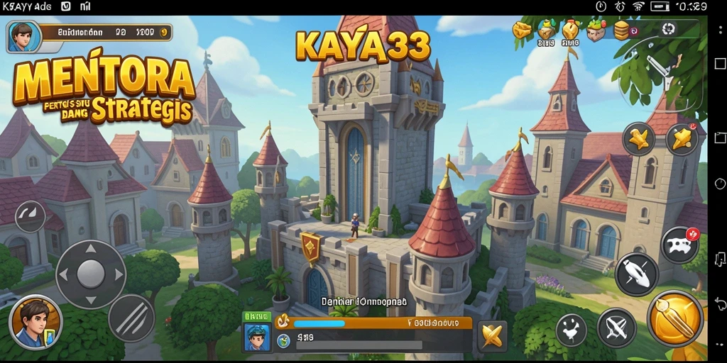 Tampilan seru gameplay KAYA33 dengan strategi menara pertahanan.
