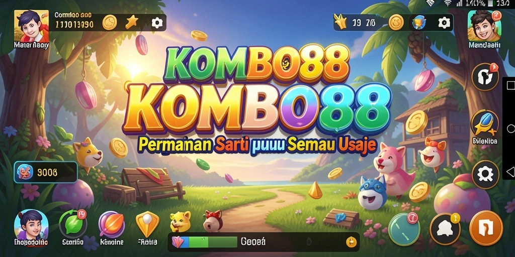 Tampilan gameplay seru dari KOMBO88 yang menghibur dan penuh tantangan.