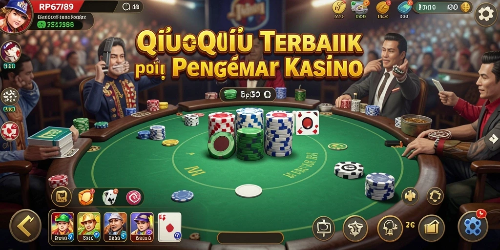 Screenshot gameplay QiuQiu yang penuh aksi dan seru.