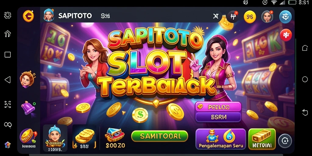 Screenshot gameplay SAPITOTO yang seru dan penuh warna.