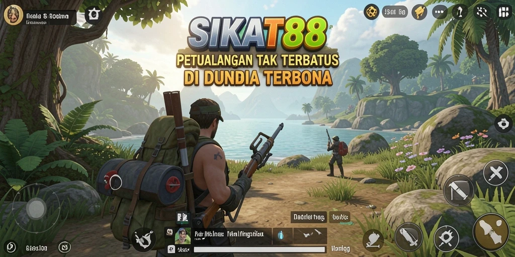Tampilan gameplay SIKAT88 yang menarik di dunia terbuka.