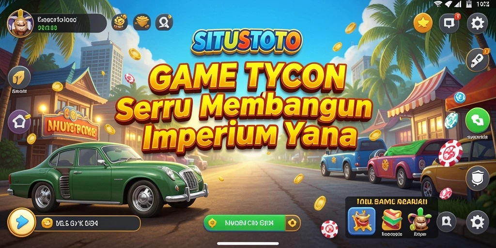 Gameplay seru di SITUSTOTO saat membangun bisnis Tycoon.