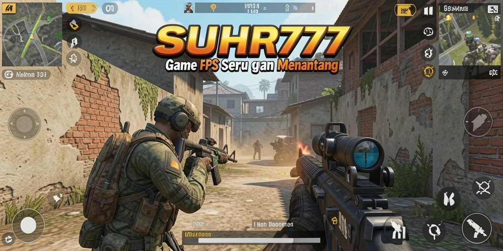 Tangkapan layar dari aksi intens dalam gameplay SUHU777.