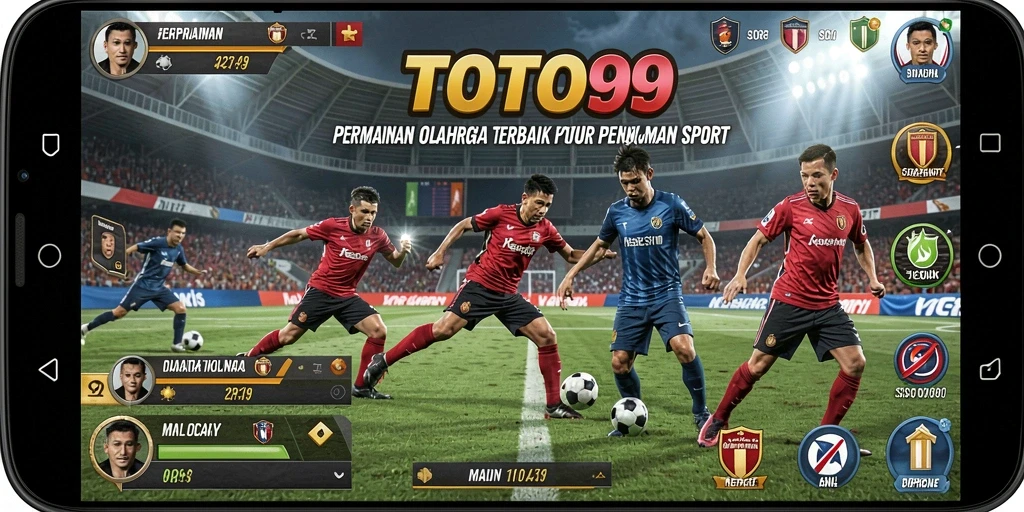 Tampilan gameplay menarik dari TOTO99 yang menampilkan aksi olahraga seru.
